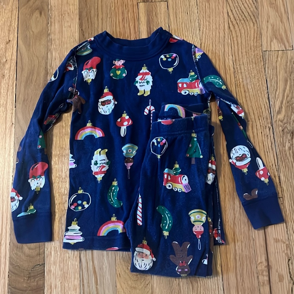 Hanna Andersson Christmas long sleeve pajamas